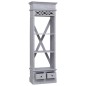 vidaXL Highboard 60x30x175 cm Massivholz Mahagoni vidaXL Highboard 60x30x175 cm Massivholz Mahagoni