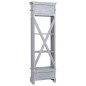 vidaXL Highboard 60x30x175 cm Massivholz Mahagoni vidaXL Highboard 60x30x175 cm Massivholz Mahagoni