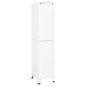 vidaXL Schließfachschrank Weiß 38x45x180 cm Stahl vidaXL Schließfachschrank Weiß 38x45x180 cm Stahl