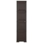 vidaXL Kunststoffschrank 40x43x164 cm Holzdesign Braun vidaXL Kunststoffschrank 40x43x164 cm Holzdesign Braun