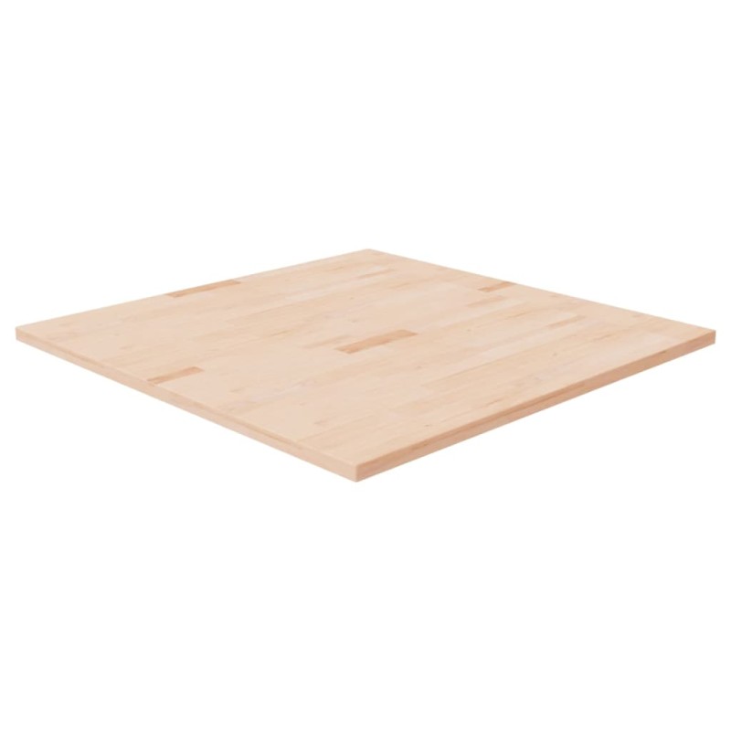 vidaXL Tischplatte Quadratisch 90x90x2,5 cm Eichenholz Unbehandelt vidaXL Tischplatte Quadratisch 90x90x2,5 cm Eichenholz Unbehandelt