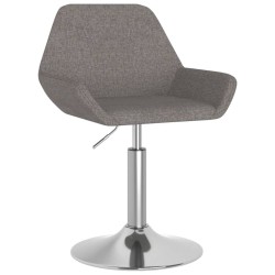 Barhocker Dunkelgrau Stoff