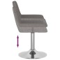 Barhocker Dunkelgrau Stoff Barhocker Dunkelgrau Stoff