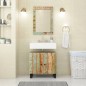 vidaXL Waschbeckenunterschrank Altholz Massiv und Holzwerkstoff vidaXL Waschbeckenunterschrank Altholz Massiv und Holzwerkstoff