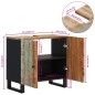 vidaXL Waschbeckenunterschrank Altholz Massiv und Holzwerkstoff vidaXL Waschbeckenunterschrank Altholz Massiv und Holzwerkstoff