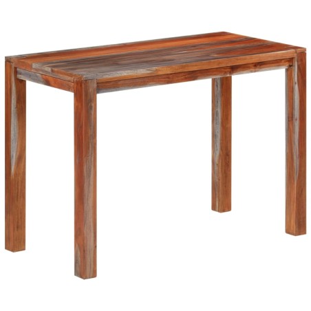 vidaXL Esstisch 110x50x76 cm Massivholz Akazie 