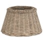 vidaXL Lampenschirm Braun Ø50x30 cm Korbweide vidaXL Lampenschirm Braun Ø50x30 cm Korbweide