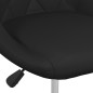 Esszimmerstühle 2 Stk. Schwarz Kunstleder Esszimmerstühle 2 Stk. Schwarz Kunstleder