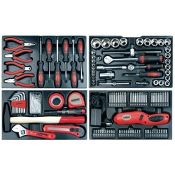 Brüder Mannesmann 155-tlg Werkzeug-Set 29066