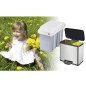 Hailo Schrank-Mülleimer Multi-Box Duo 2×14 L Cremeweiß Größe L 3659-001 Hailo Schrank-Mülleimer Multi-Box Duo 2×14 L Cremeweiß Größe L 3659-001