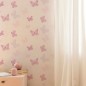 Kids at Home Tapete Butterfly Rosa 100114 Kids at Home Tapete Butterfly Rosa 100114