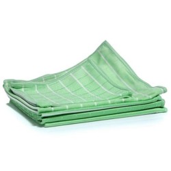 Aqua Laser 6-tlg. Bambus-Staubtuch-Set Grün