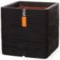 Capi Blumentopf Nature Rib Quadratisch 30 x 30 cm Schwarz KBLR902 Capi Blumentopf Nature Rib Quadratisch 30 x 30 cm Schwarz KBLR902