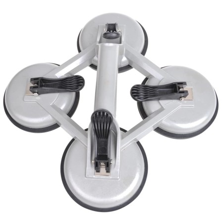 ProPlus Vakuumheber mit 4 Saugnäpfen Aluminium Silbern
