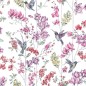 DUTCH WALLCOVERINGS Tapete Kolibri Rosa DUTCH WALLCOVERINGS Tapete Kolibri Rosa