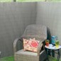 Nature Doppelseitiger Garten-Sichtschutz PVC 1,5×3 m Grau Nature Doppelseitiger Garten-Sichtschutz PVC 1,5×3 m Grau