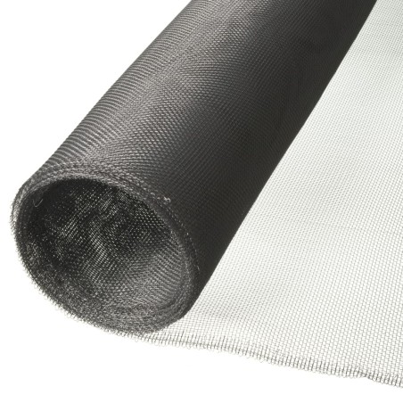 Nature Moskitonetz 1 x 2m Aluminium Grau