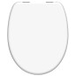 SCHÜTTE Toilettensitz mit Absenkautomatik WHITE Duroplast SCHÜTTE Toilettensitz mit Absenkautomatik WHITE Duroplast