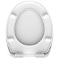 SCHÜTTE Toilettensitz mit Absenkautomatik WHITE Duroplast SCHÜTTE Toilettensitz mit Absenkautomatik WHITE Duroplast