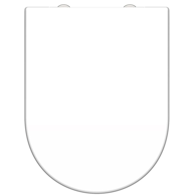 SCHÜTTE Toilettensitz WHITE Duroplast D-Form SCHÜTTE Toilettensitz WHITE Duroplast D-Form