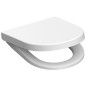 SCHÜTTE Toilettensitz WHITE Duroplast D-Form SCHÜTTE Toilettensitz WHITE Duroplast D-Form