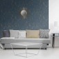 DUTCH WALLCOVERINGS Tapete Marmor-Optik Blau und Golden DUTCH WALLCOVERINGS Tapete Marmor-Optik Blau und Golden