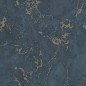 DUTCH WALLCOVERINGS Tapete Marmor-Optik Blau und Golden DUTCH WALLCOVERINGS Tapete Marmor-Optik Blau und Golden