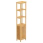 EISL Hochschrank mit 3 Fächern Bambus 40x30x190 cm EISL Hochschrank mit 3 Fächern Bambus 40x30x190 cm