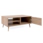 Finori Couchtisch Bali 55A Sonoma-Eiche und Raffia-Druck Finori Couchtisch Bali 55A Sonoma-Eiche und Raffia-Druck