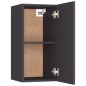 vidaXL TV-Schränke 2 Stk. Grau 30,5x30x60 cm Holzwerkstoff vidaXL TV-Schränke 2 Stk. Grau 30,5x30x60 cm Holzwerkstoff