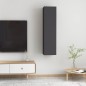 vidaXL TV-Schränke 2 Stk. Grau 30,5x30x60 cm Holzwerkstoff vidaXL TV-Schränke 2 Stk. Grau 30,5x30x60 cm Holzwerkstoff