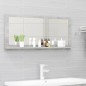 vidaXL Badspiegel Betongrau 90x10,5x37 cm Holzwerkstoff vidaXL Badspiegel Betongrau 90x10,5x37 cm Holzwerkstoff