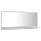vidaXL Badspiegel Betongrau 90x10,5x37 cm Holzwerkstoff vidaXL Badspiegel Betongrau 90x10,5x37 cm Holzwerkstoff