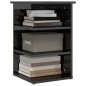 vidaXL Beistellregal Hochglanz-Grau 35x35x55 cm Holzwerkstoff vidaXL Beistellregal Hochglanz-Grau 35x35x55 cm Holzwerkstoff