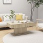 vidaXL Couchtisch Sonoma-Eiche 96x50x45 cm Holzwerkstoff vidaXL Couchtisch Sonoma-Eiche 96x50x45 cm Holzwerkstoff