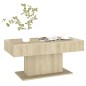 vidaXL Couchtisch Sonoma-Eiche 96x50x45 cm Holzwerkstoff vidaXL Couchtisch Sonoma-Eiche 96x50x45 cm Holzwerkstoff