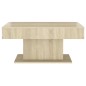 vidaXL Couchtisch Sonoma-Eiche 96x50x45 cm Holzwerkstoff vidaXL Couchtisch Sonoma-Eiche 96x50x45 cm Holzwerkstoff