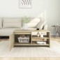 vidaXL Couchtisch Sonoma-Eiche 102x50x45 cm Holzwerkstoff vidaXL Couchtisch Sonoma-Eiche 102x50x45 cm Holzwerkstoff