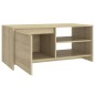 vidaXL Couchtisch Sonoma-Eiche 102x50x45 cm Holzwerkstoff vidaXL Couchtisch Sonoma-Eiche 102x50x45 cm Holzwerkstoff
