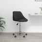 Bürostuhl Drehbar Schwarz Kunstleder Bürostuhl Drehbar Schwarz Kunstleder