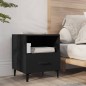 vidaXL Nachttische 2 Stk. Schwarz Holzwerkstoff vidaXL Nachttische 2 Stk. Schwarz Holzwerkstoff