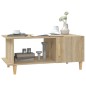 vidaXL Couchtisch Sonoma-Eiche 90x50x40 cm Holzwerkstoff vidaXL Couchtisch Sonoma-Eiche 90x50x40 cm Holzwerkstoff