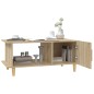 vidaXL Couchtisch Sonoma-Eiche 90x50x40 cm Holzwerkstoff vidaXL Couchtisch Sonoma-Eiche 90x50x40 cm Holzwerkstoff