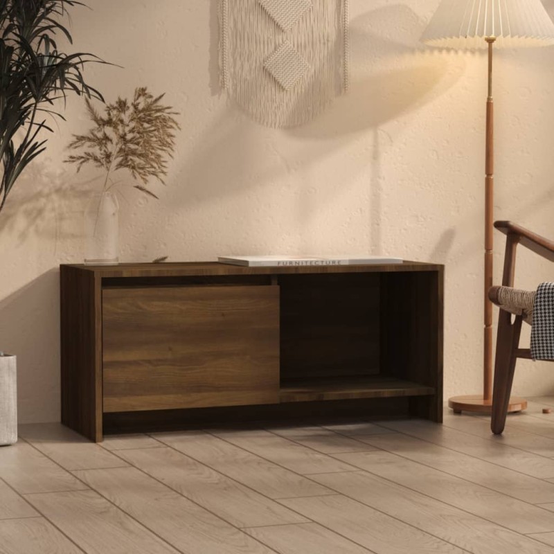 vidaXL TV-Schrank Braun Eichen-Optik 90x35x40 cm Holzwerkstoff vidaXL TV-Schrank Braun Eichen-Optik 90x35x40 cm Holzwerkstoff