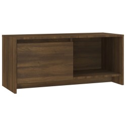 vidaXL TV-Schrank Braun Eichen-Optik 90x35x40 cm Holzwerkstoff