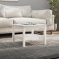 vidaXL Couchtisch Weiß 55x55x40 cm Massivholz Kiefer vidaXL Couchtisch Weiß 55x55x40 cm Massivholz Kiefer