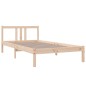vidaXL Massivholzbett 100x200 cm vidaXL Massivholzbett 100x200 cm