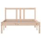 vidaXL Massivholzbett 100x200 cm vidaXL Massivholzbett 100x200 cm