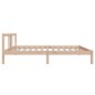 vidaXL Massivholzbett 100x200 cm vidaXL Massivholzbett 100x200 cm