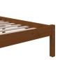 vidaXL Massivholzbett Honigbraun 100x200 cm vidaXL Massivholzbett Honigbraun 100x200 cm